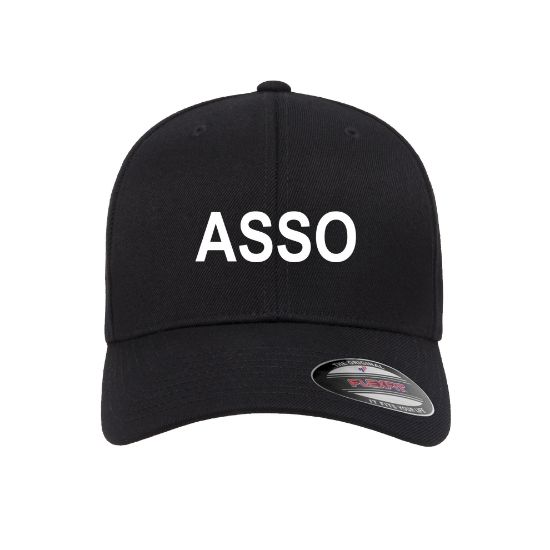 Picture of ASSO Embroidered Flexfit Fitted Ball Cap 