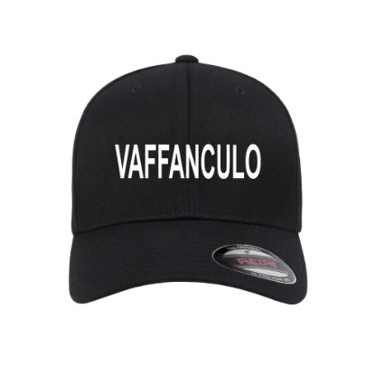 Picture of VAFFANCULO Embroidered Flexfit Fitted Ball Cap