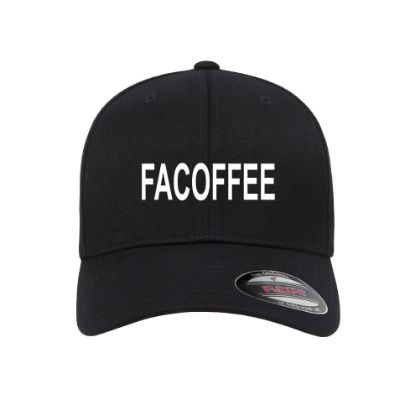 Picture of FACOFFEE Embroidered Flexfit Fitted Ball Cap