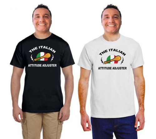 The italian attitude adjuster tee