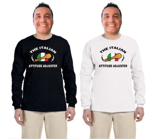 The italian attitude adjuster long sleeve shirt